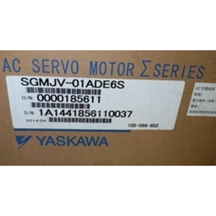 新品　YASKAWA　安川電機　SGMJV-01ADE6S　サーボモーター　保証