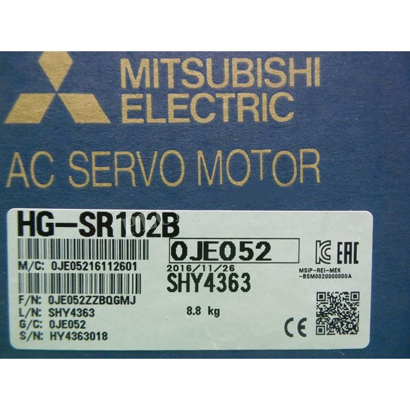 新品 MITSUBISHI 三菱電機 HG-SR102B サーボモーター 保証