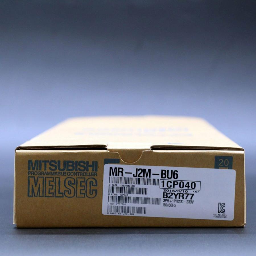 新品　MITSUBISHI　三菱電機　MR-J2M-BU6　ベースユニット　保証
