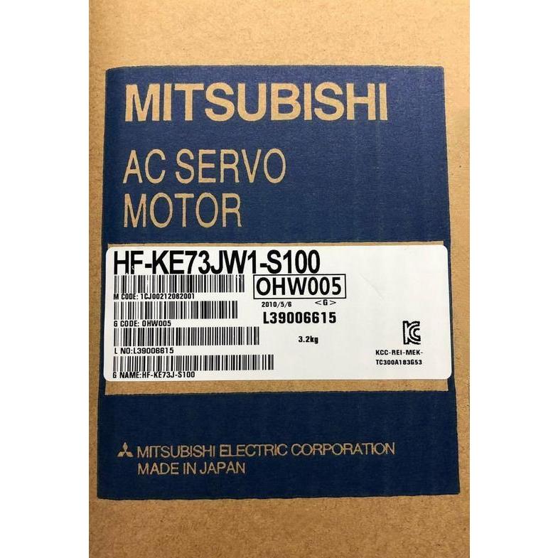 新品 MITSUBISHI 三菱電機 HF-KE73JW1-S100 サーボモーター 保証