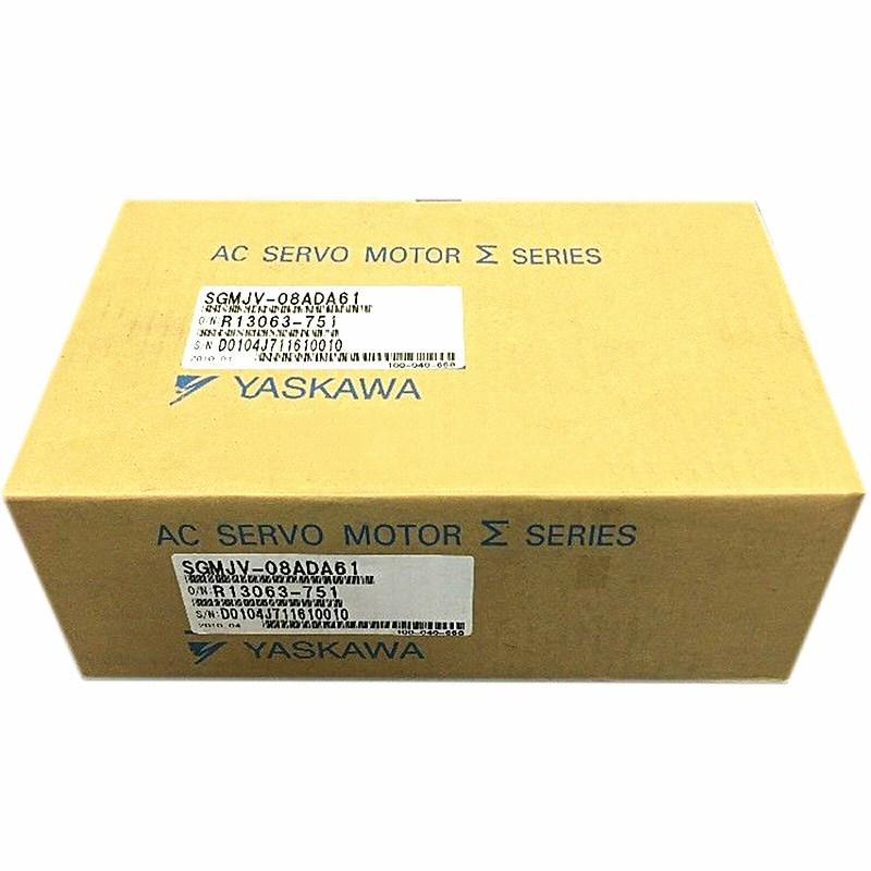 新品　YASKAWA　安川電機　SGMJV-08ADA61　サーボモーター　保証
