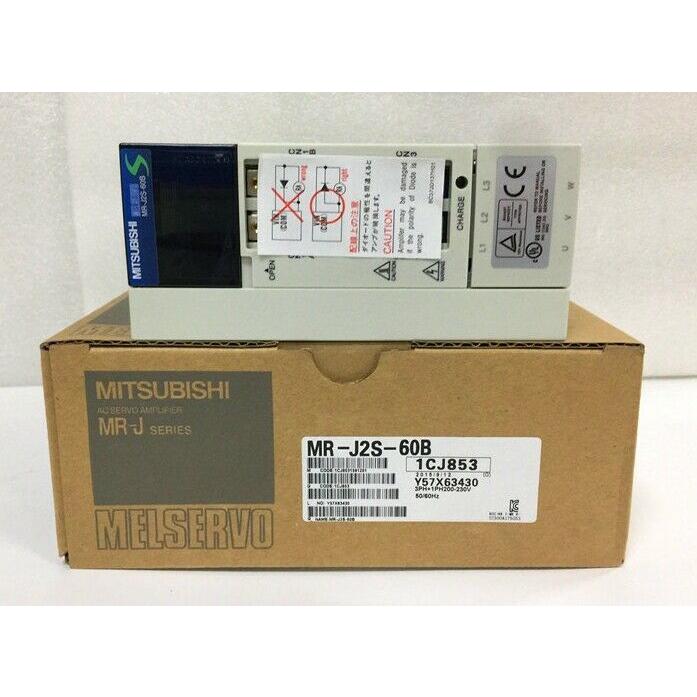 新品　MITSUBISHI　三菱電機　PLC　MR-J2S-60B　シーケンサ　ACサーボアンプ　保証