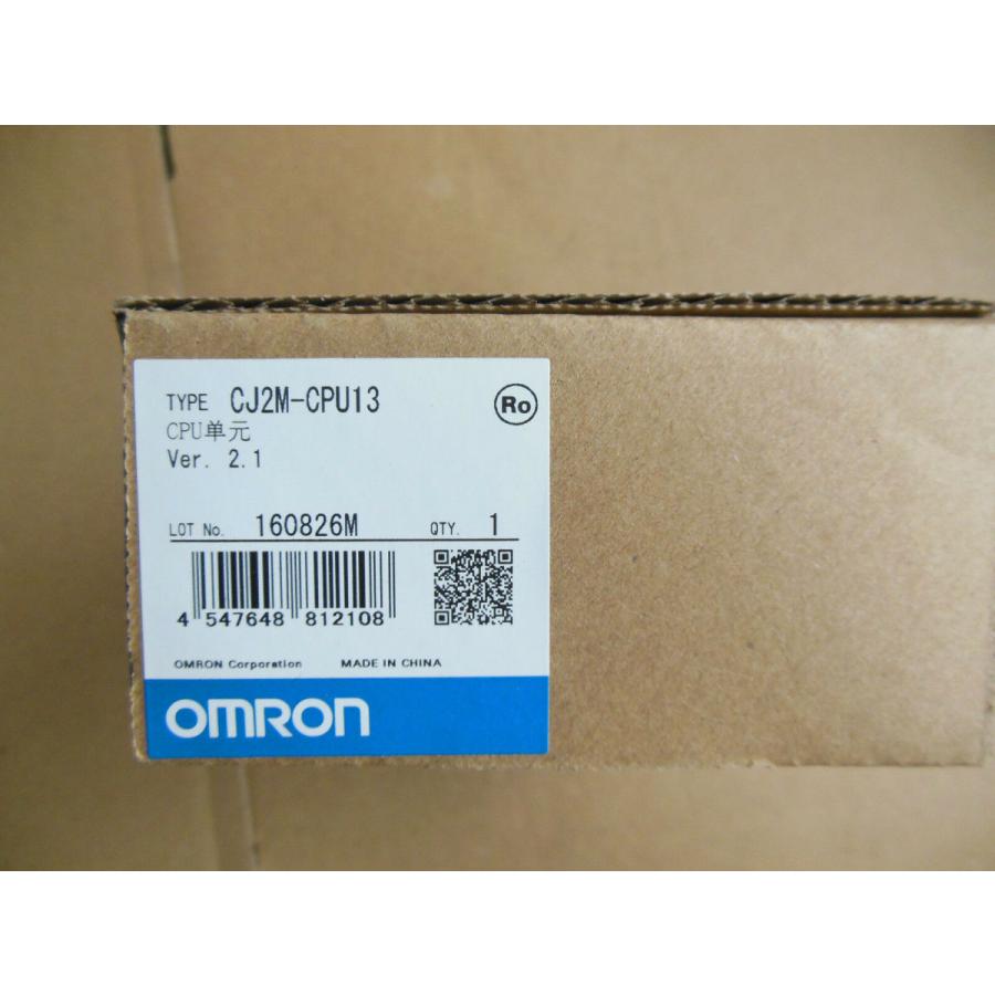 翌日発送！新品　OMRON　オムロン　CJ2M-CPU13　CPUユニット　保証