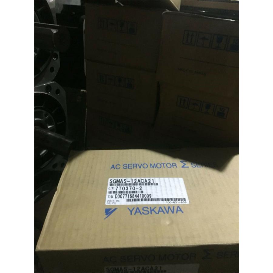 新品　YASKAWA　安川電機　SGMAS-12ACA21　サーボモーター　保証