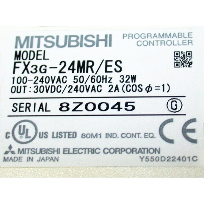 正規品!正規品!新品 MITSUBISHI 三菱電機 FX3G-24MR ES 保証 その他DIY、業務、産業用品