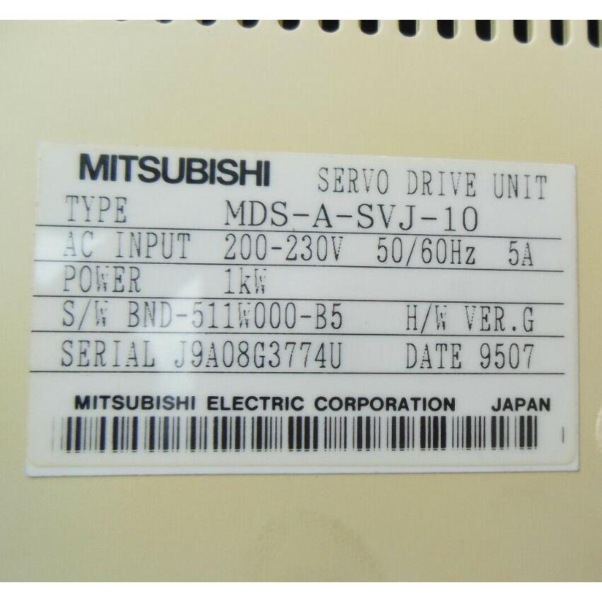 新品 MITSUBISHI 三菱電機 MDS-A-SVJ-10 保証 :017612:Foyaヤフーショップ - 通販 - Yahoo!ショッピング
