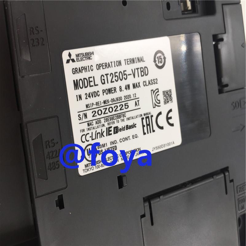 最大95%OFFクーポン MITSUBISHI 三菱電機 GT2505HS-VTBD タッチパネル