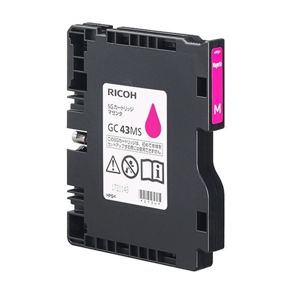 GC43MS SGカートリッジ マゼンタ Sサイズ GC43 インク 純正品（515944）   ※代引はご利用できません | リコー