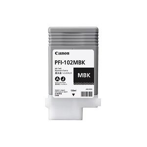 PFI-102MBK マットブラック 顔料インクタンク 130ml 純正品(0894B001)　※代引きはご利用出来ません
