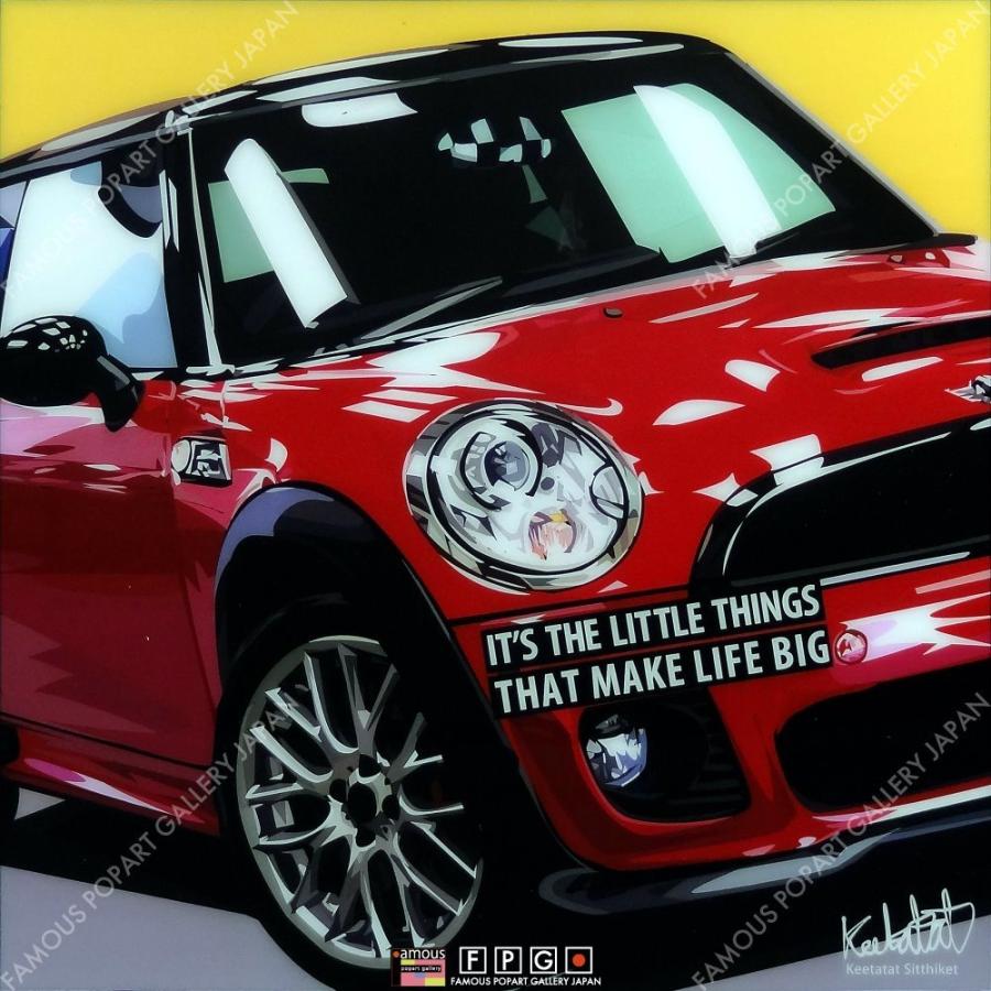 ポップアートパネル インテリア アート ポスター 絵 壁掛け 絵画 Mini Cooper ミニクーパー キータタット シティケット Sサイズ Papc 009 Famous Popart Gallery Japan 通販 Yahoo ショッピング