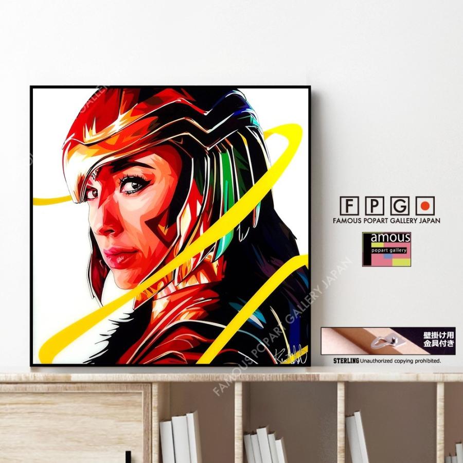 ポップアートパネル インテリア アート ポスター 絵 壁掛け 絵画 Wonder Woman Ver 3 ワンダーウーマン キータタット シティケット Sサイズ Pape Dc057 Famous Popart Gallery Japan 通販 Yahoo ショッピング