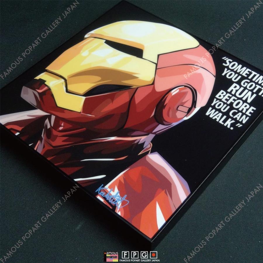 アイアンマン　ポップアートパネル LLサイズ アイアンマンポップアートパネル LLサイズ
