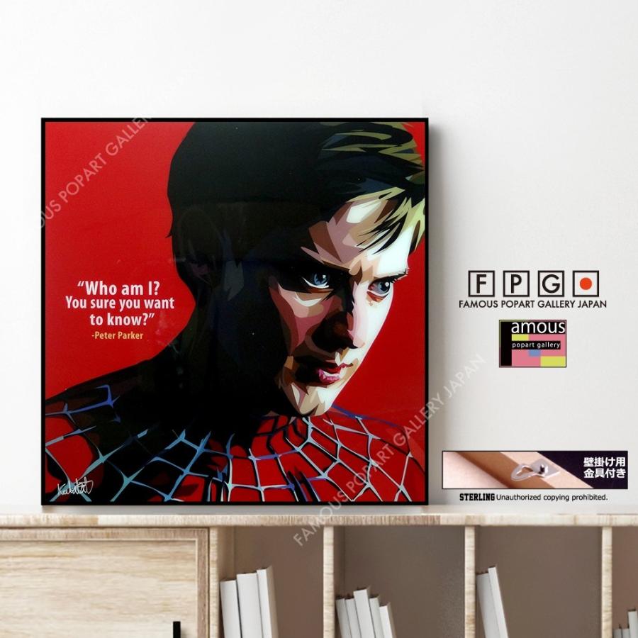 ポップアートパネル インテリア アート ポスター 絵 Peter Parker ピーター パーカー スパイダーマン キータタット シティケット Sサイズ 即納 Pape Mv033 Famous Popart Gallery Japan 通販 Yahoo ショッピング
