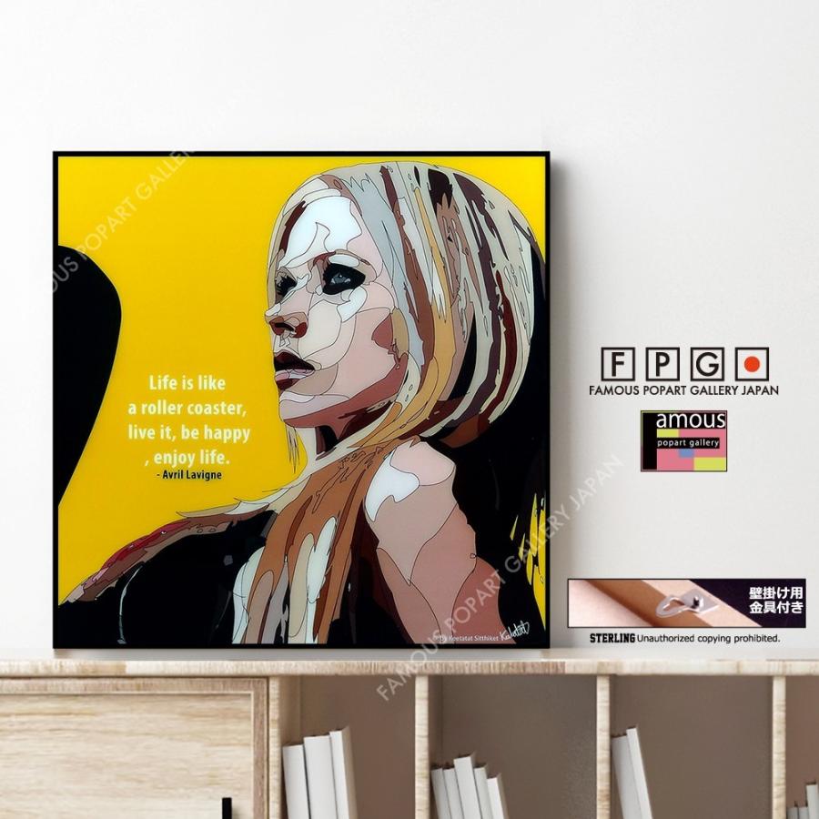 ポップアートパネル インテリア アート ポスター 絵 Avril Lavigne アヴリル ラヴィーン キータタット シティケット Sサイズ 即納 Papl 013 Famous Popart Gallery Japan 通販 Yahoo ショッピング