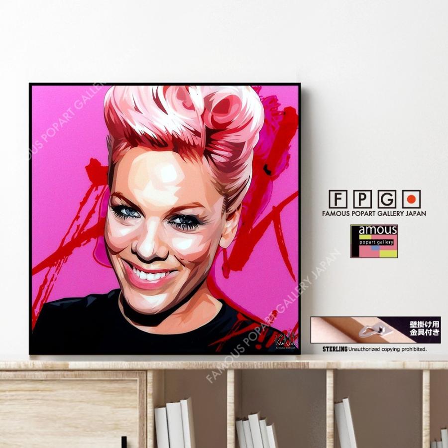 ポップアートパネル インテリア アート ポスター 絵 壁掛け 絵画 P Nk ピンク キータタット シティケット Sサイズ Papl 059 Famous Popart Gallery Japan 通販 Yahoo ショッピング