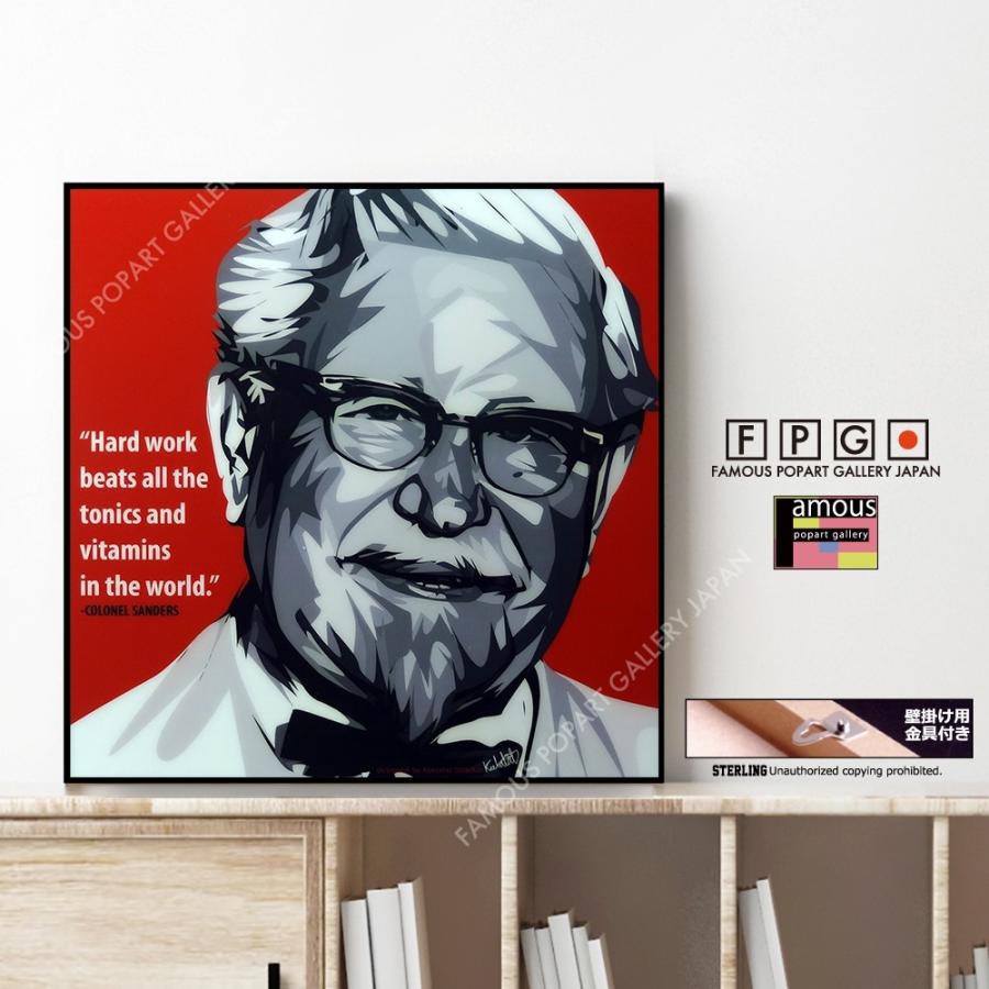 ポップアートパネル インテリア アート ポスター 絵 Colonel Sanders カーネル サンダース キータタット シティケット Sサイズ 即納 Papm 073 Famous Popart Gallery Japan 通販 Yahoo ショッピング