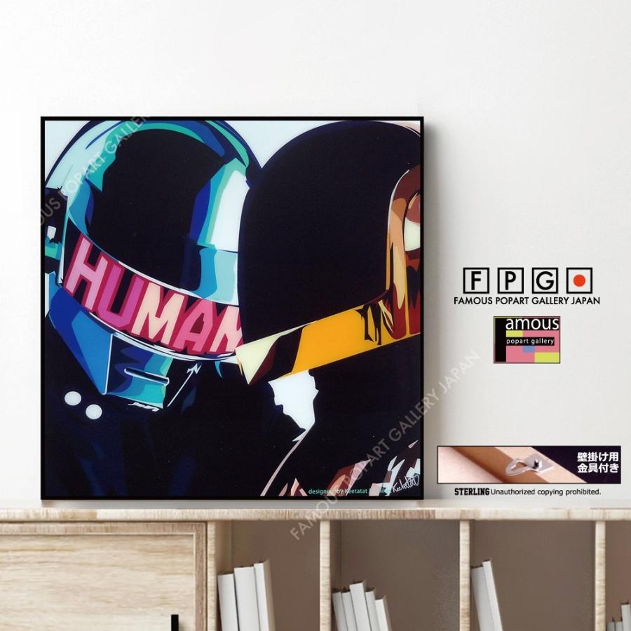 ポップアートパネル インテリア アート ポスター 絵 壁掛け 絵画 Daft Punk ダフトパンク キータタット シティケット Sサイズ Papm 0 Famous Popart Gallery Japan 通販 Yahoo ショッピング