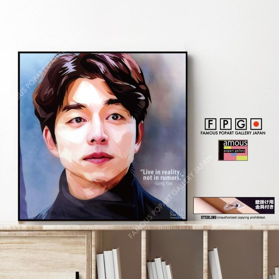 ポップアートパネル インテリア アート ポスター 絵 Gong Yoo コン ユ キータタット シティケット Sサイズ 即納 Papm 221 Famous Popart Gallery Japan 通販 Yahoo ショッピング