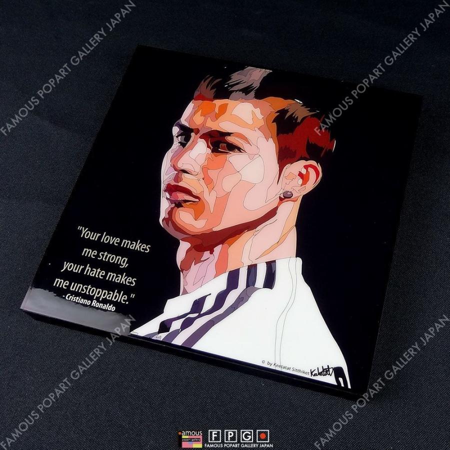 ポップアートパネル インテリア アート ポスター 絵 CRISTIANO RONALDO
