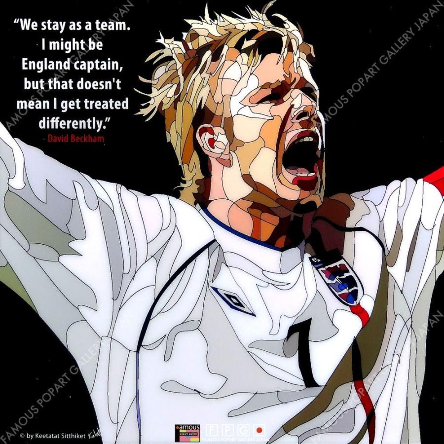 ポップアートパネル インテリア アート ポスター 絵 壁掛け 絵画 David Beckham England デビッド ベッカム キータタット シティケット Sサイズ Paps Sc021 Famous Popart Gallery Japan 通販 Yahoo ショッピング