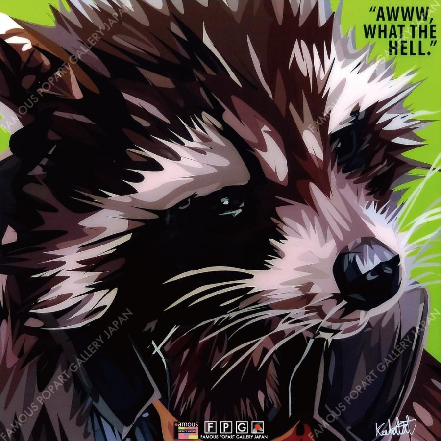 ポップアートパネル インテリア アート ポスター 絵 Rocket ロケット ラクーン キータタット シティケット Mサイズ 予約 Ympape Mv052 Famous Popart Gallery Japan 通販 Yahoo ショッピング