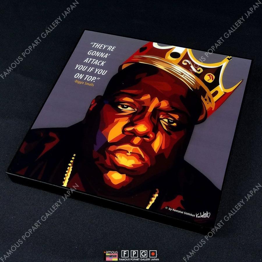 ポップアートパネル インテリア アート ポスター 絵 BIGGIE SMALLS