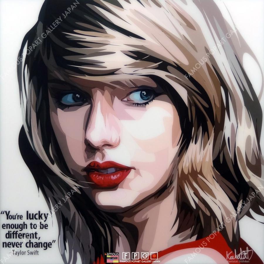 ポップアートパネル インテリア アート ポスター 絵 Taylor Swift Ver