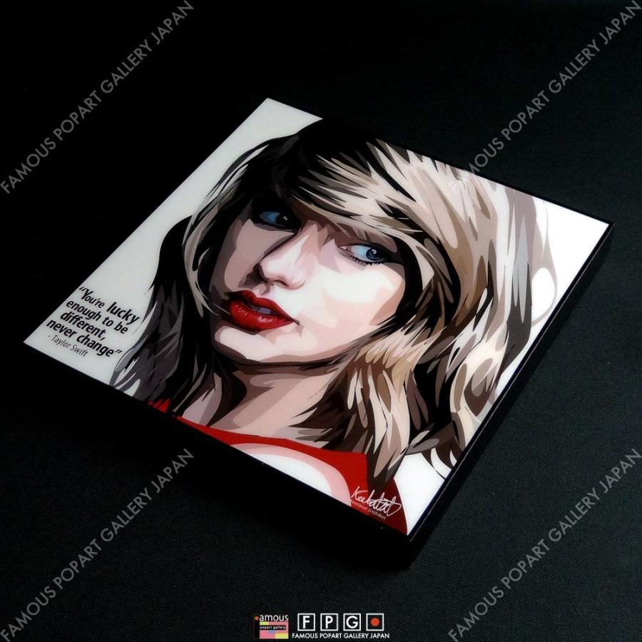 ポップアートパネル インテリア アート ポスター 絵 Taylor Swift Ver