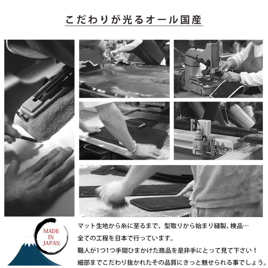 ミゼット2 フロアマット 専用設計 日本製 国産 K100 ゴムマット