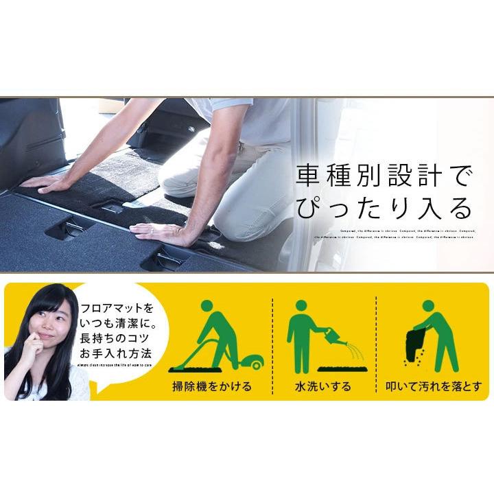 新型 ハイゼットカーゴ フロアマット S700V/S710V 専用設計 国産