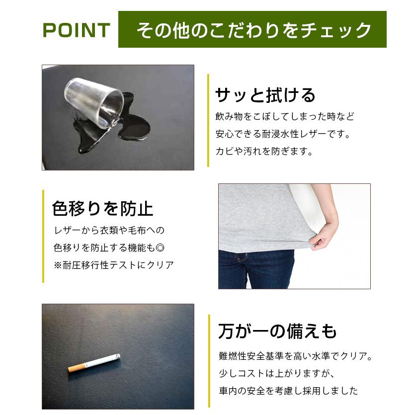 《車内の段差を解消！》  片側のみ ワゴンR スマイル MX81S MX91S 対応 シートフラットマット 段差解消クッション レザー 色移り防止 耐浸水 防水 車内 車中泊 |  | 11