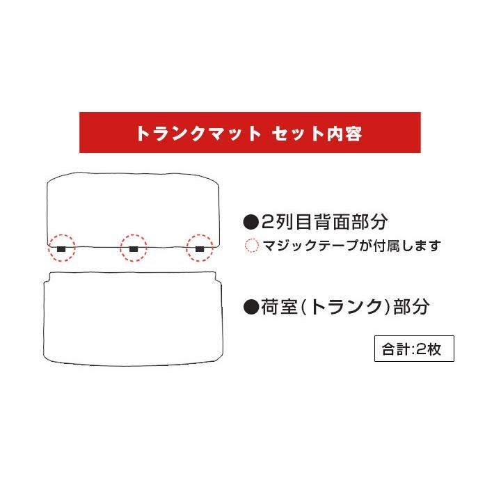 ライズ RAIZE はっ水 トランクマット 防水 防汚 専用設計 ピッタリ 