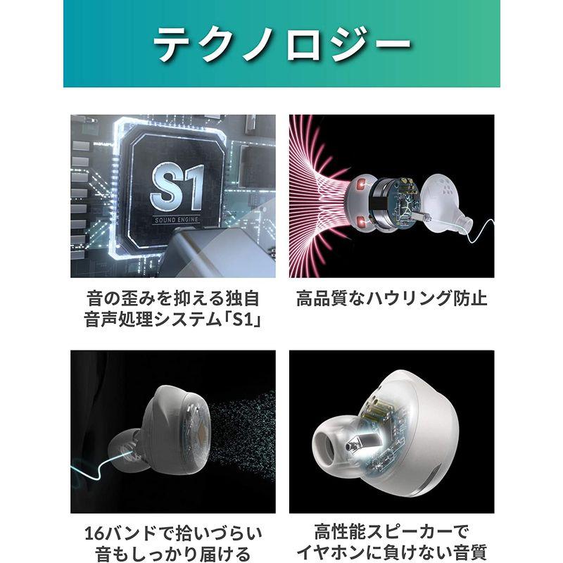 大注目 集音器公式オリーブスマートイヤー Olive Smart Ear 本体：白