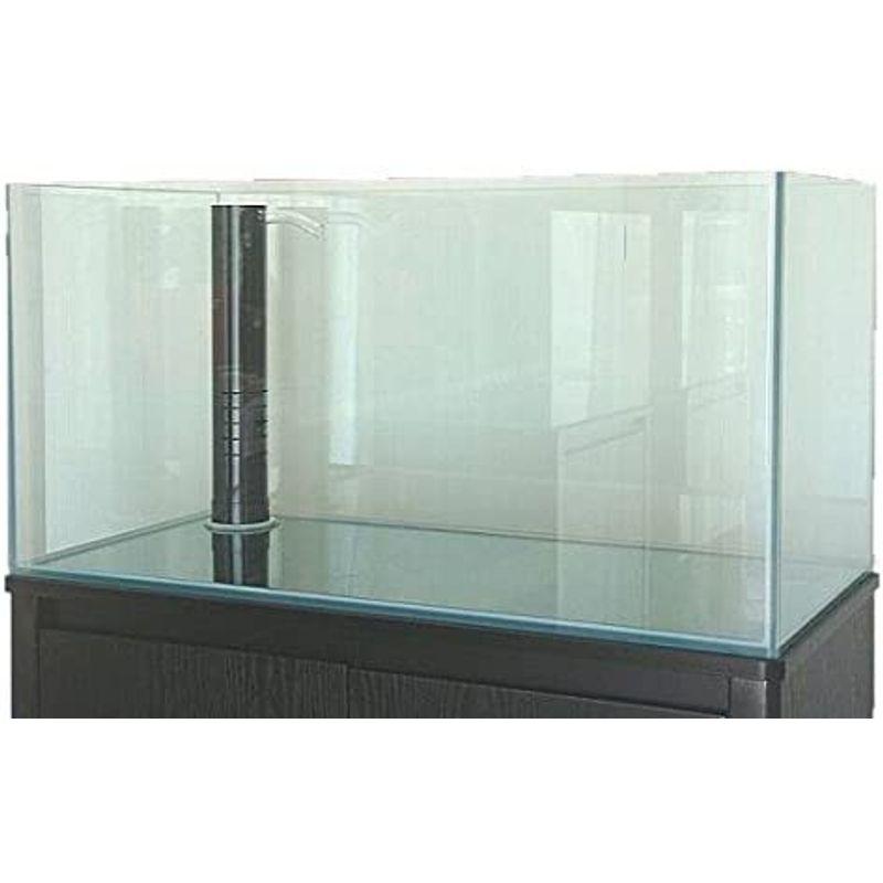 返品不可】600×300×360オーバーフロー水槽セット ブラック三重管仕様