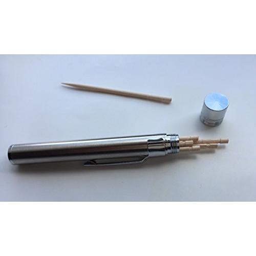 Monshop つまようじ入れ 爪楊枝入れ 携帯 ペン型ピルケース ポータブル 爪楊枝 ケース 薬入り 軽量便利 耐湿 A Bcbvp 2219 Fr Online 通販 Yahoo ショッピング