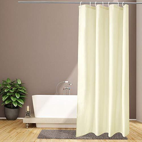 Eurcross シャワーカーテン 防カビ ユニットバス 風呂カーテン 防水 カーテン 1 150cm 軽量 速乾 無地 透けない バス用品 間仕 最高級