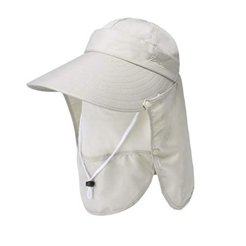 [Chaiclo] アウトドア 用 ガーデニング 多機能 レディース 帽子 日焼け止め対応 便利キャップ 折りたたみ 通気性