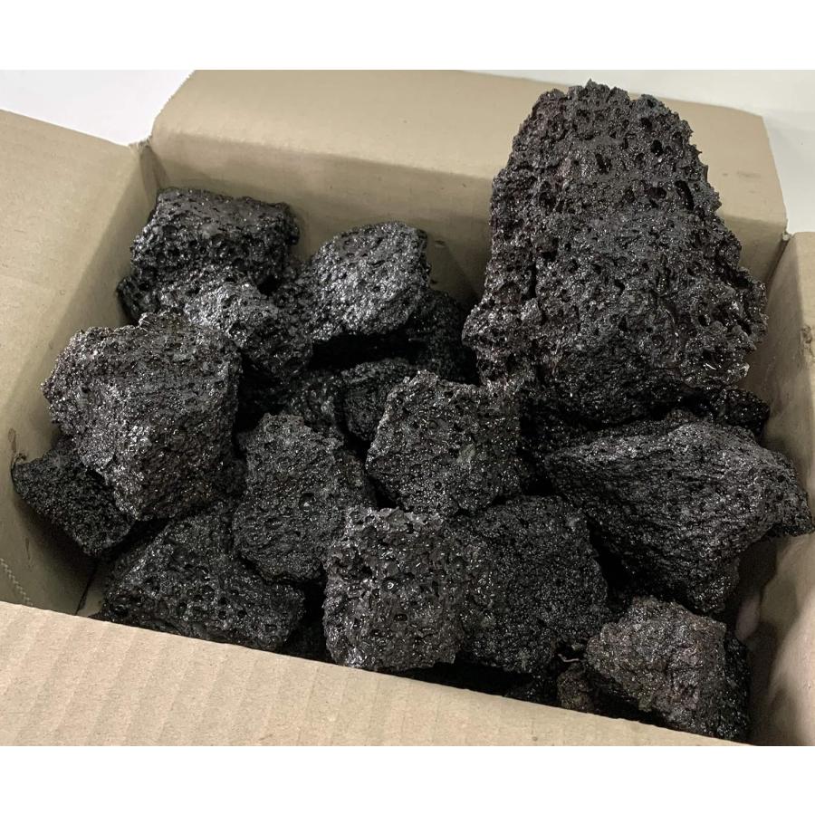 溶岩石 (高濾過) 50-150mm5Kg 親石付 盆栽 花壇 水槽 金魚 水草