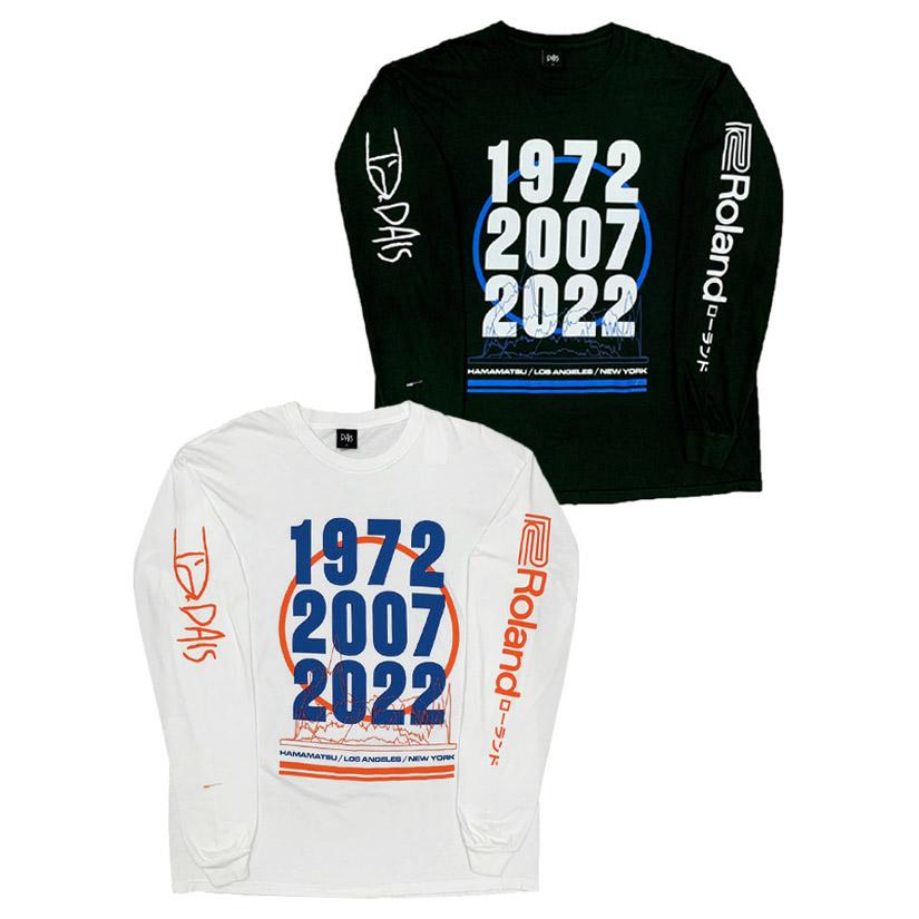 DAIS RECORDS x ROLAND / FOUNDED L/S レーベルTシャツ デイズレコード