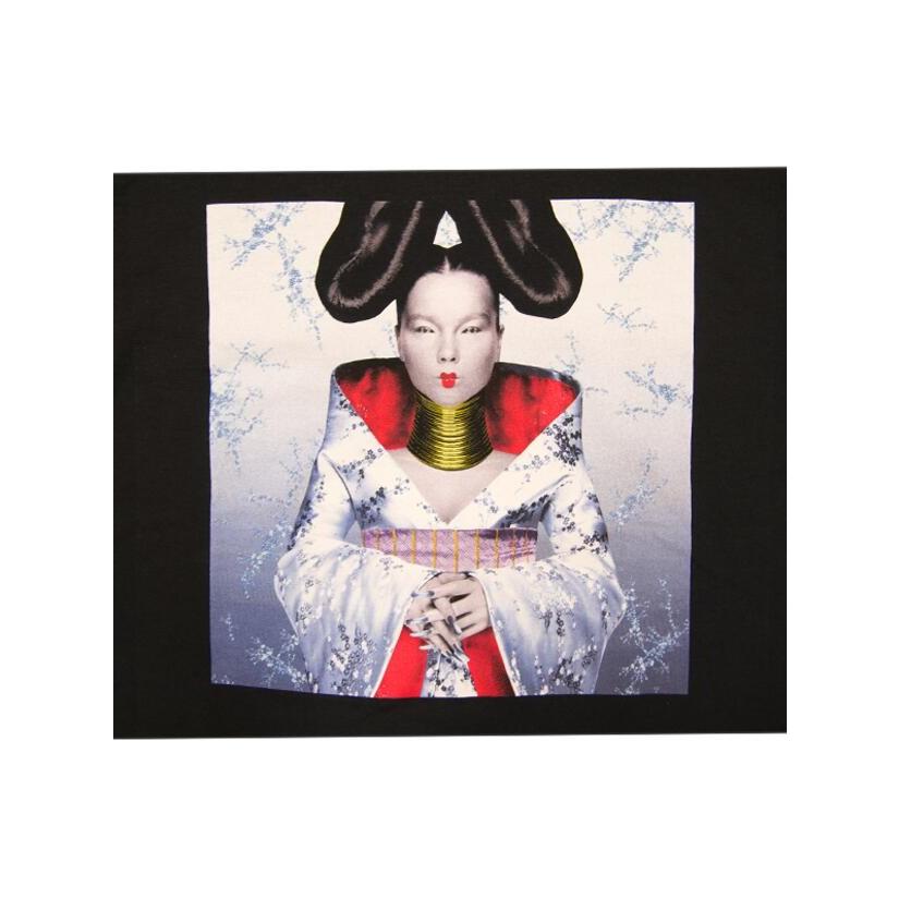 バンドTシャツ BJORK / HOMOGENIC ビョーク オフィシャルTシャツ ロックT ポップ トリップホップ エレクトロニカ フジロック Alexander Mcqueen Nick Knight｜fragile｜02