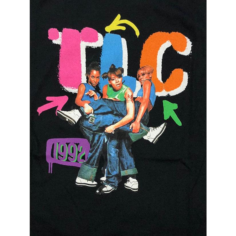 バンドTシャツ TLC / KICKING GROUP ティエルシー オフィシャル ミュージックTシャツ ヒップホップ ラップ グラミー賞 R