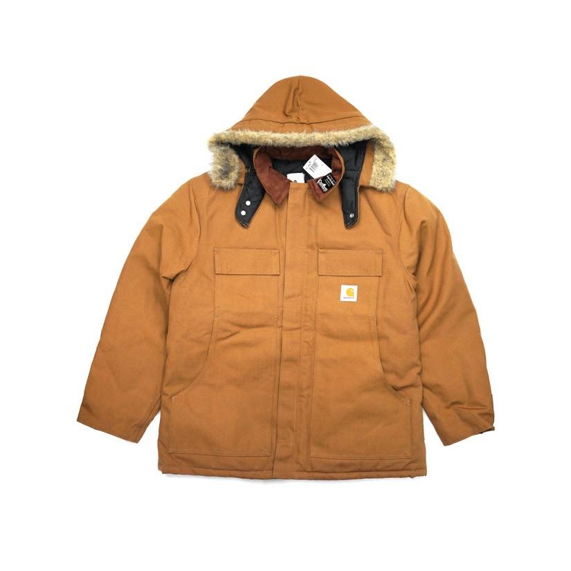 [新品]【SALE】セール価格！ デッドストック【正規品】MADE IN USA アメリカ製 CARHARTT カーハート  トラディショナルコート フード付き 大きいサイズ メンズ｜fragile