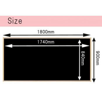 馬印　木枠ボード　ブラックボード　1800×900mm　WOEB36