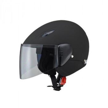 好きに リード工業 SERIO セミジェットヘルメット フリーサイズ ハーフマットブラック RE-35 58%OFF