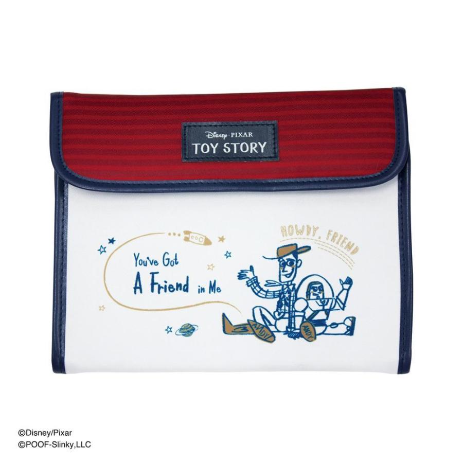 代引き不可 マタニティ 産後用品 トイ ストーリーの可愛いマルチケース Disney ディズニー マルチケース ジャバラ トイ ストーリー レッド Djm 2406k Www Threeriversofs Com