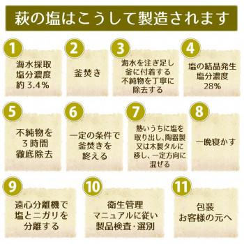 萩の塩 25g ×48本セット 