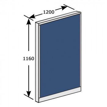 売上高No.1の商品 SEIKO FAMILY(生興)　Belfix(LPE)シリーズ ローパーティション 高さ1160mm 幅1200mm(1枚)　LPE-1112　インディゴ(IN)　77690