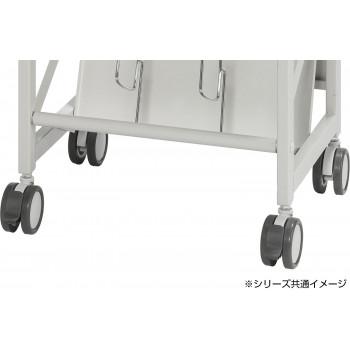 ナカキン ファイルワゴン 3段 FSW-4637WG ホワイトグレー 