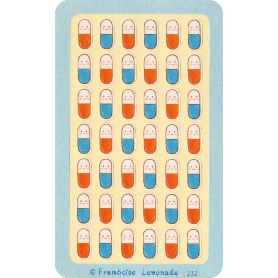 薬カプセル ミニミニセレクトホスピタル 手帳のスケジュール用の小さなアイコンシールです フランボワーズレモネード 通販 Yahoo ショッピング