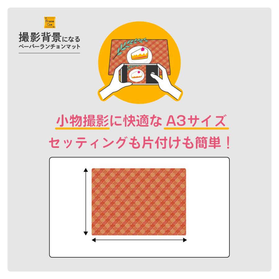 キルラキル TRIGGER 文房具カフェ ランチョンマット スキャンフレーム キルラキル TRIGGER 文房具カフェ ランチョンマット 仕上
